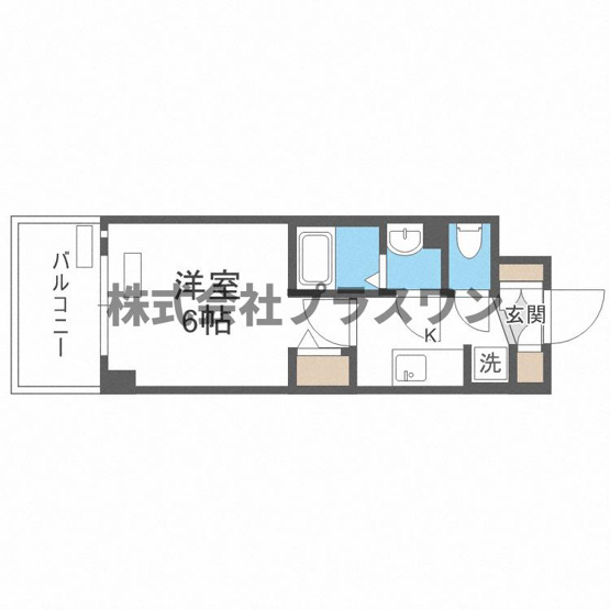 【間取り】 | プレサンス南堀江ザ・センス
