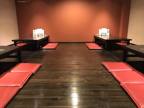 際川店舗の内装