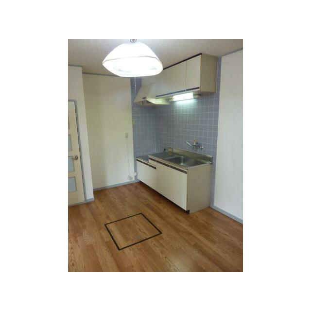 藤沢市湘南台７丁目のアパートのキッチン