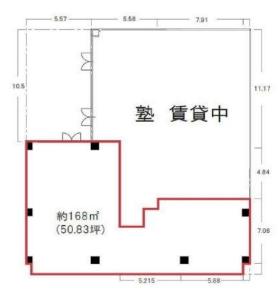 小山テナントの間取り