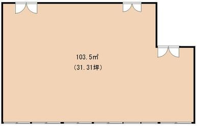 大津市馬場２丁目の店舗事務所の間取り