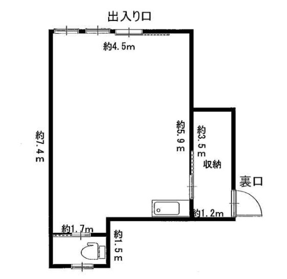 森田ビルの間取り