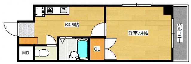 サンシャインみつるの間取り