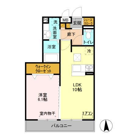 ハピネスストームの間取り