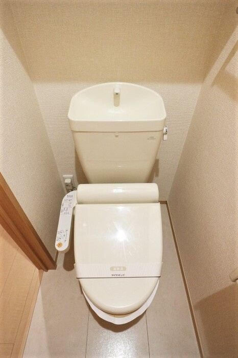 ハピネスストームのトイレ|ゆったりとした空間のトイレです