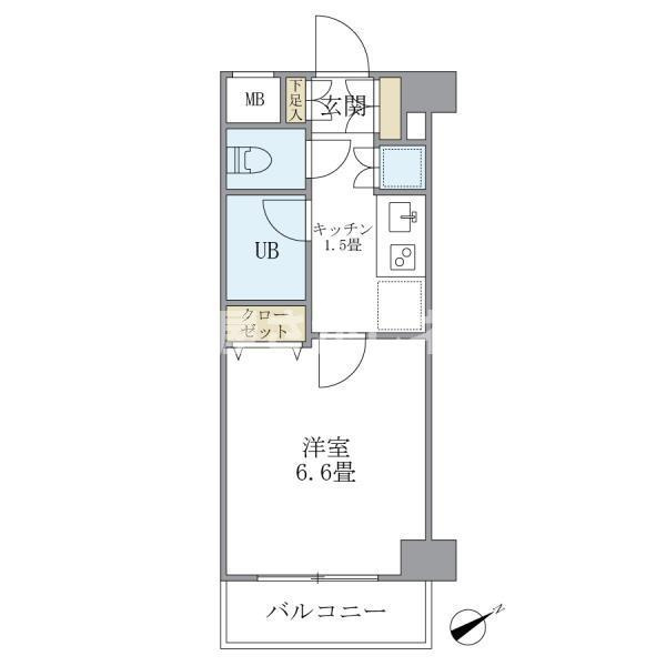 ＫＤＸレジデンス西新宿【おとり物件なし】#学生・社会人にオススメ！初期費用分割払いOK！の間取り