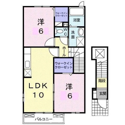 サン　リバーＤの間取り