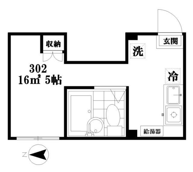 【間取り】 | リプロン大森８