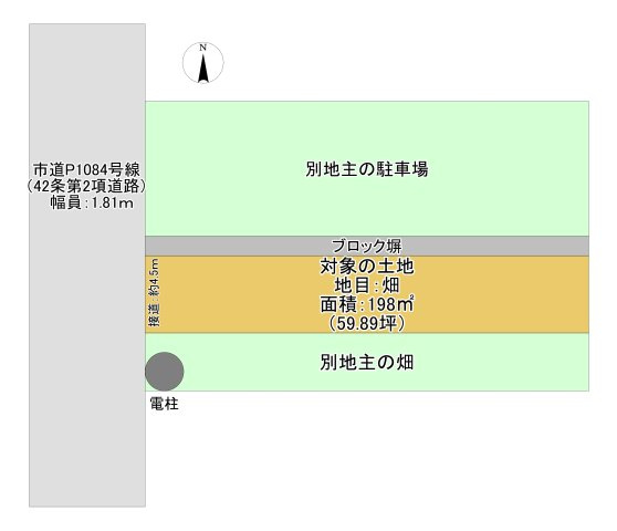 【土地図】 | 新茅場土地