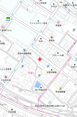 AIスクエアの地図