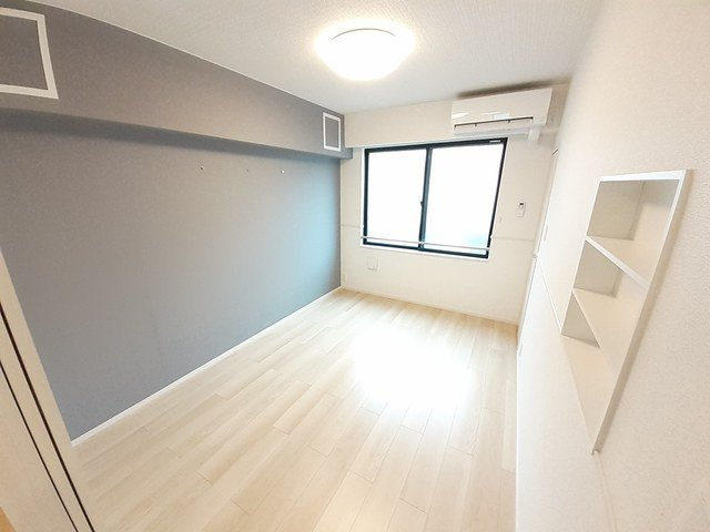 アンフィニ土浦Ｂの寝室|内装は落ち着いています