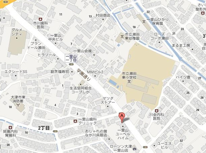 マル太マンションの地図
