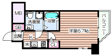 【間取り】 | セレニテ本町ルフレ