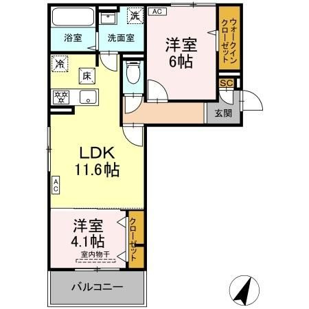 【間取り】 | D-roomKOTOBUKI | 現況優先です