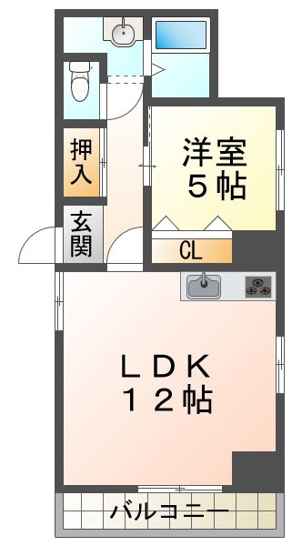 M&Cビルの間取り