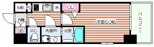 【間取り】 | エスリード大阪ザ・ルクス