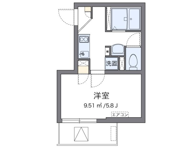 クレイノＫＯＭＯＨＡＮＡの間取り|代表的な間取のため実際の間取とは異なる場合があります