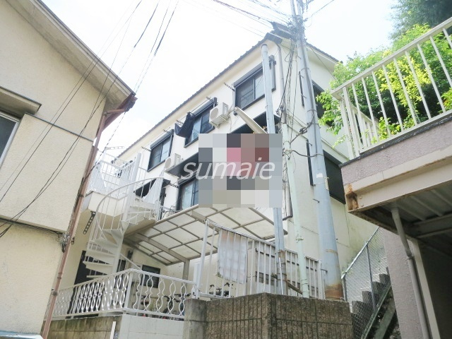 サンエール東十条の外観|木造2階建て！！