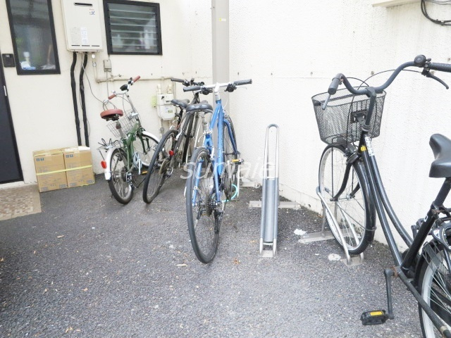 サンエール東十条のその他共用部分|駐輪スペースです♪