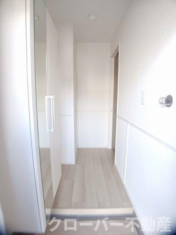 サンルミエール　Ⅱの玄関
