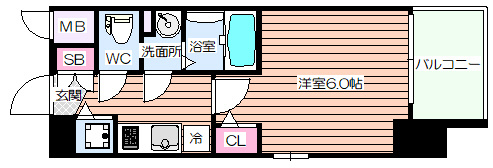 【間取り】 | エスリード新大阪グランゲートノース