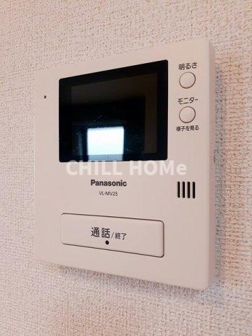 ラディエンスＡのセキュリティ|当社、チルホームのHPもご覧ください(^^)/物件情報多数♪