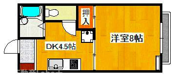 コロポックル2の間取り