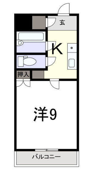 サウスコーポの間取り