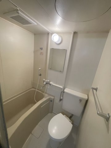 イヌイハイム市谷の浴室|落ち着いた空間のお風呂です