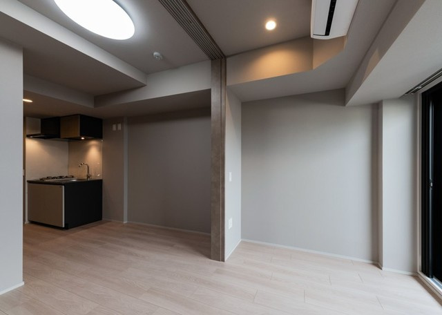 ザ・ライオンズフォーシア蒲田の居間・リビング|※写真は同タイプ住戸です。