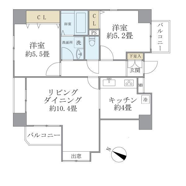 ＰＬＵＳ・ＯｎＥの間取り