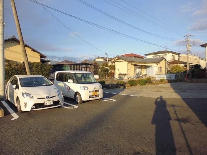 ボヌール飛田の駐車場