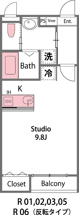 プランドールⅡの間取り