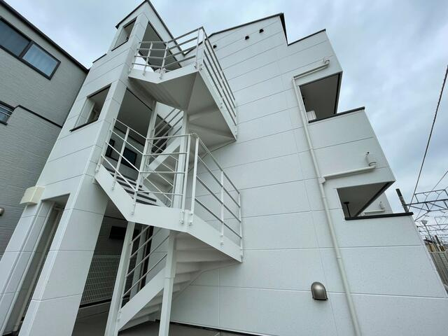 川崎市多摩区中野島４丁目のアパートの外観
