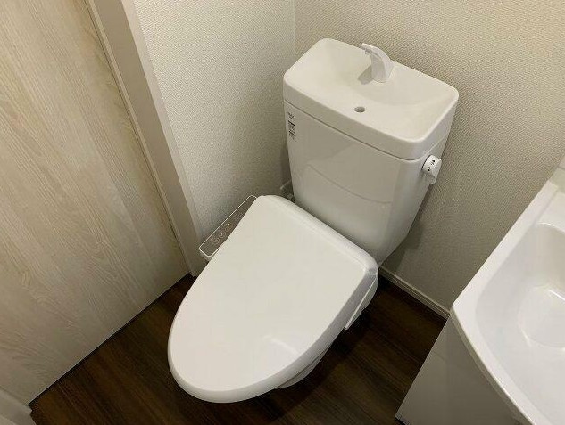 川崎市多摩区中野島４丁目のアパートのトイレ