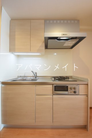 【キッチン】 | フローラ東戸塚 | ガスコンロ２口付き！