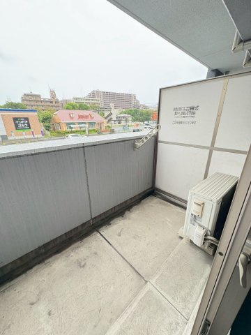 福岡市東区東浜１丁目の賃貸マンションのバルコニー
