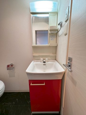 福岡市東区東浜１丁目の賃貸マンションの独立洗面台