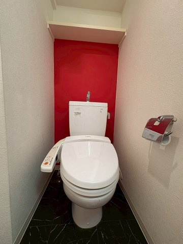 福岡市東区東浜１丁目の賃貸マンションのトイレ