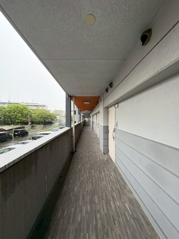 福岡市東区東浜１丁目の賃貸マンションのバルコニー