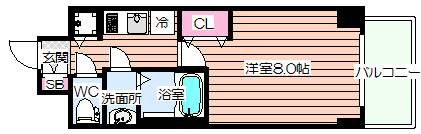 【間取り】 | スワンズシティ天満橋