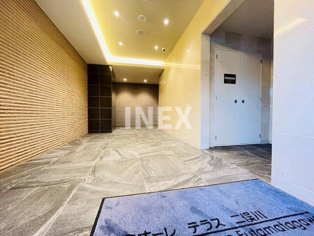 横浜市旭区二俣川２丁目の賃貸マンションのロビー