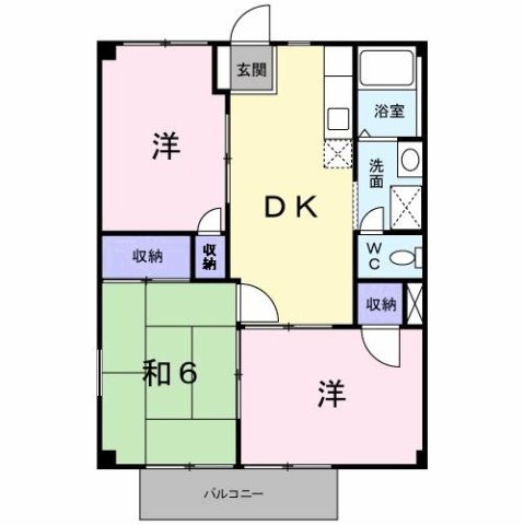 エスポワールの間取り