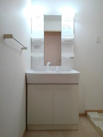 アンジュの洗面所