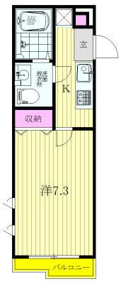 【間取り】 | ヴェルデ東中野