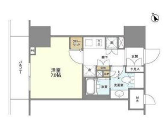 ブレス蔵前の間取り