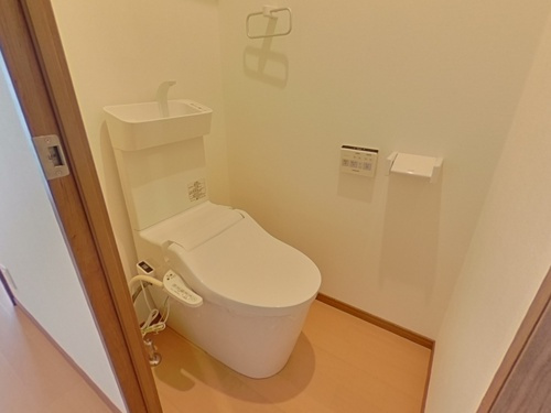 熊本市中央区坪井１丁目の賃貸マンションのトイレ