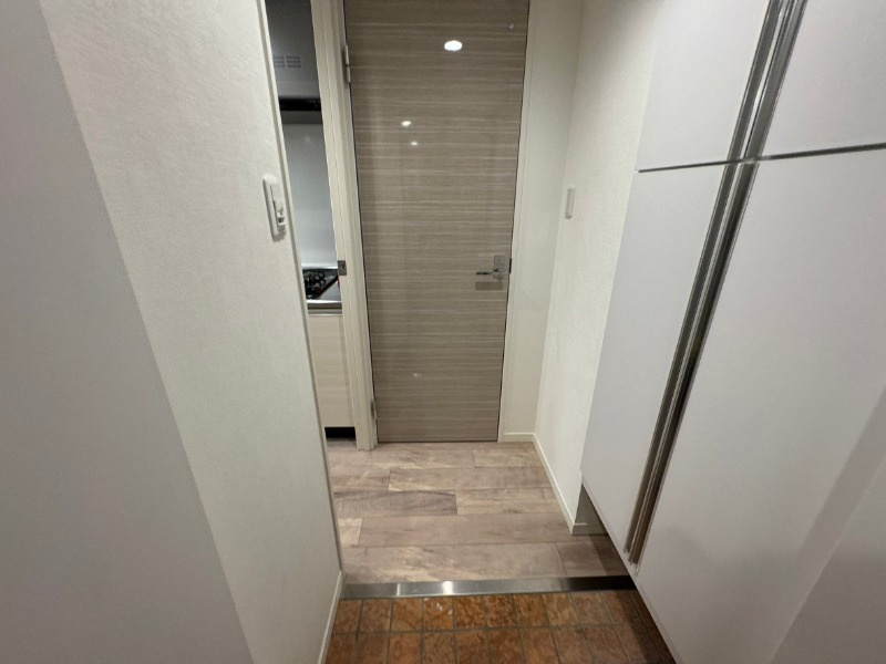 クリアル住吉の玄関