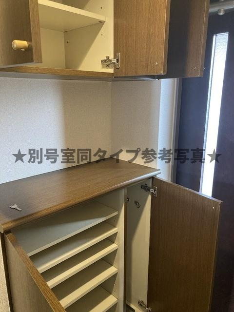 サンパティークの玄関