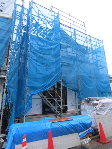 坂戸市関間新築戸建の外観